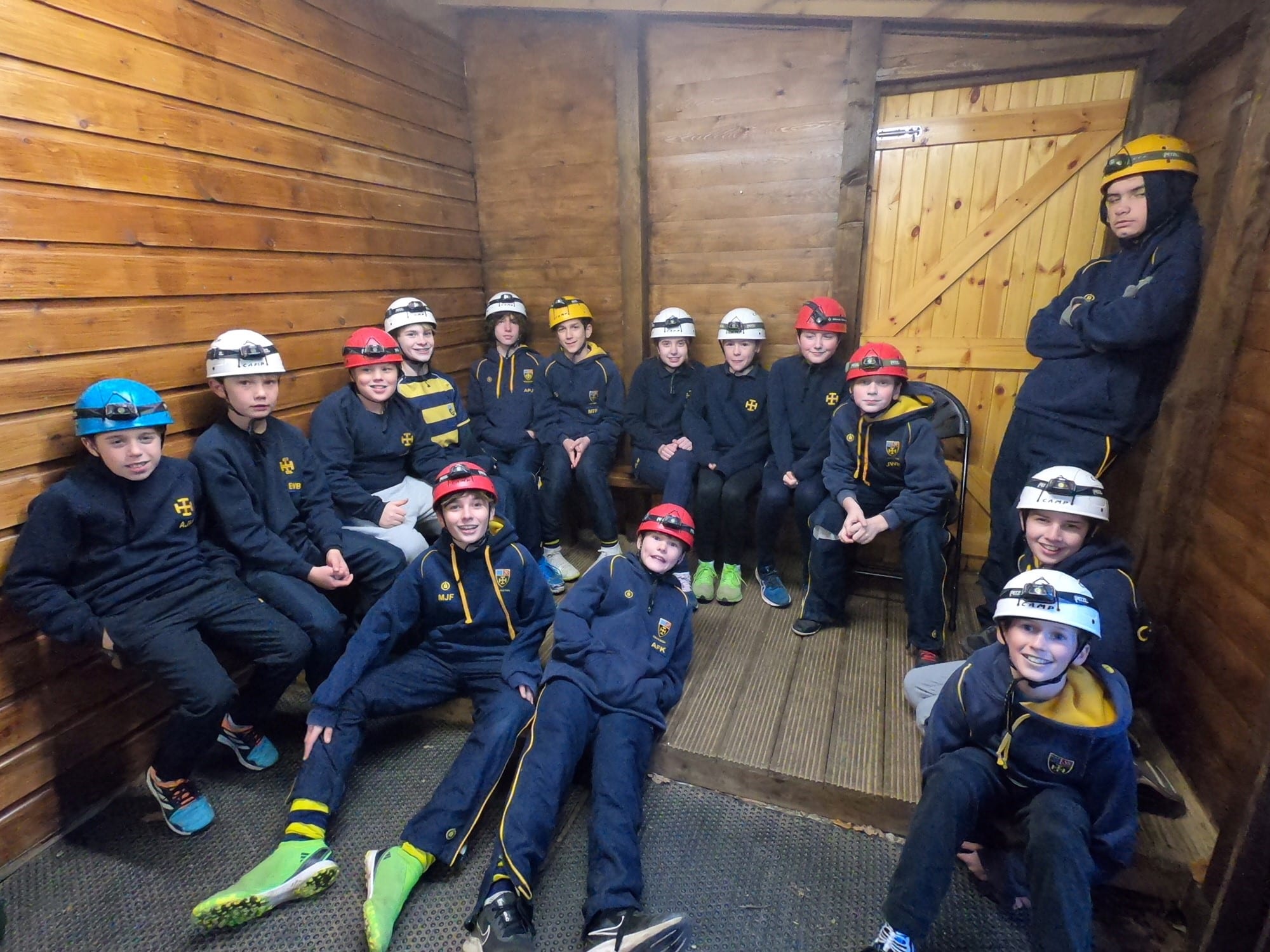 CAVING ACTIVITY FOR OUR BOARDERS