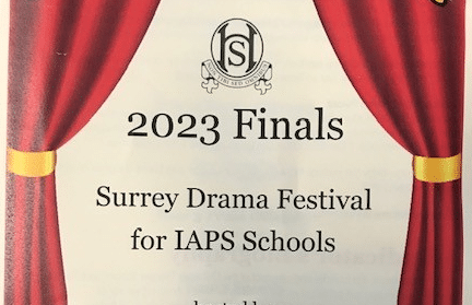 SURREY DRAMA FESTIVAL FOR IAPS SCHOOLS – YEAR 8