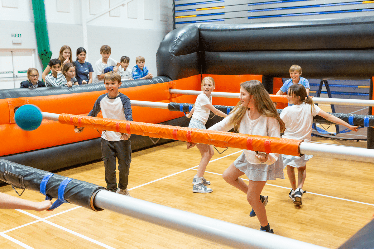 BOARDERS’ HUMAN TABLE FOOTBALL